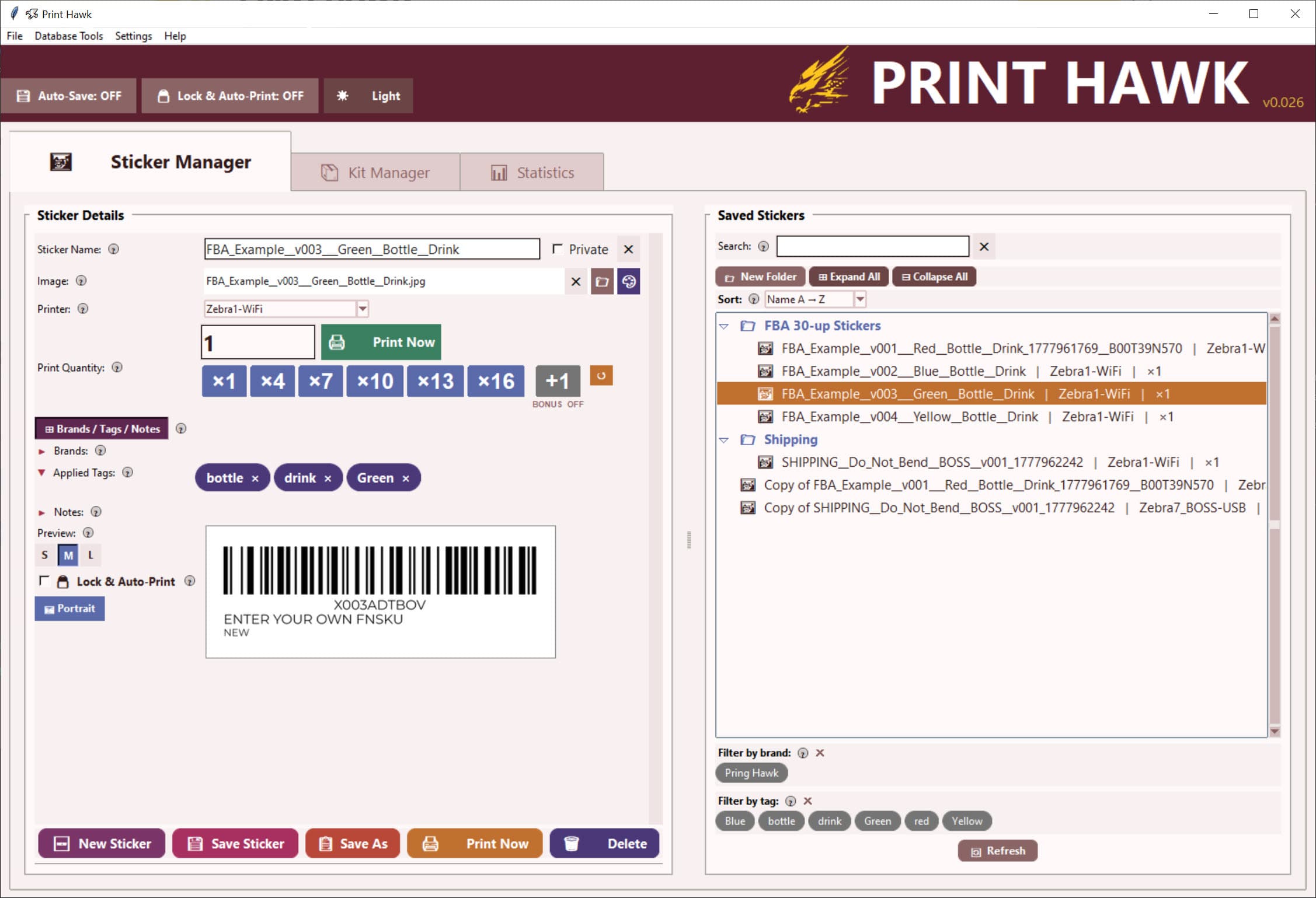 Sticker Manager screenshot